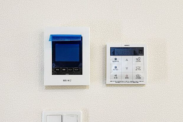 モニター付きインターホン/浴室操作パネル