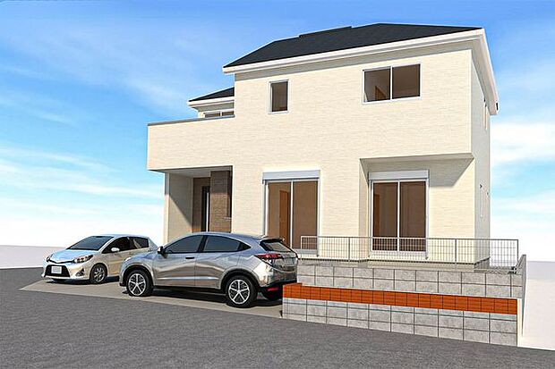 外観パースです。