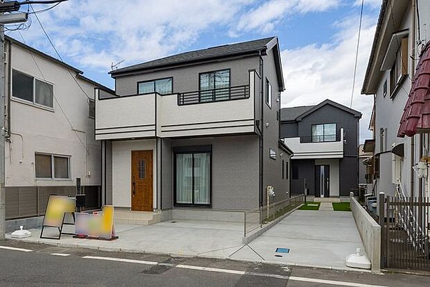 分譲住宅地 全体の外観