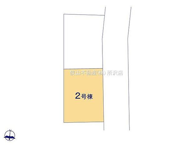 区画図　2号棟