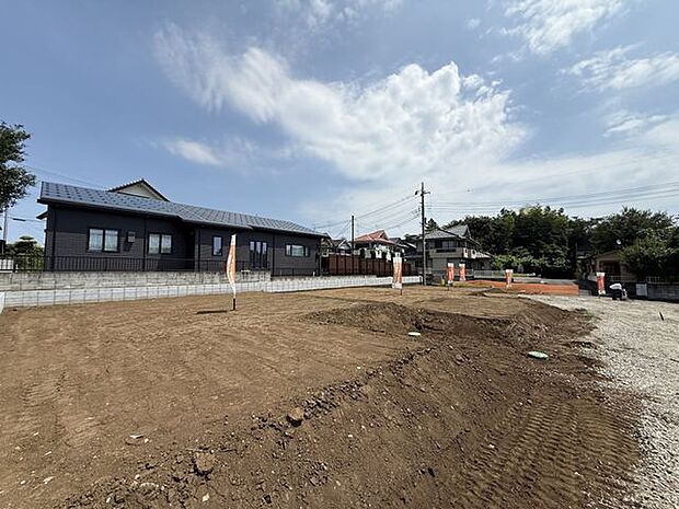 空が広く感じる北野エリア。