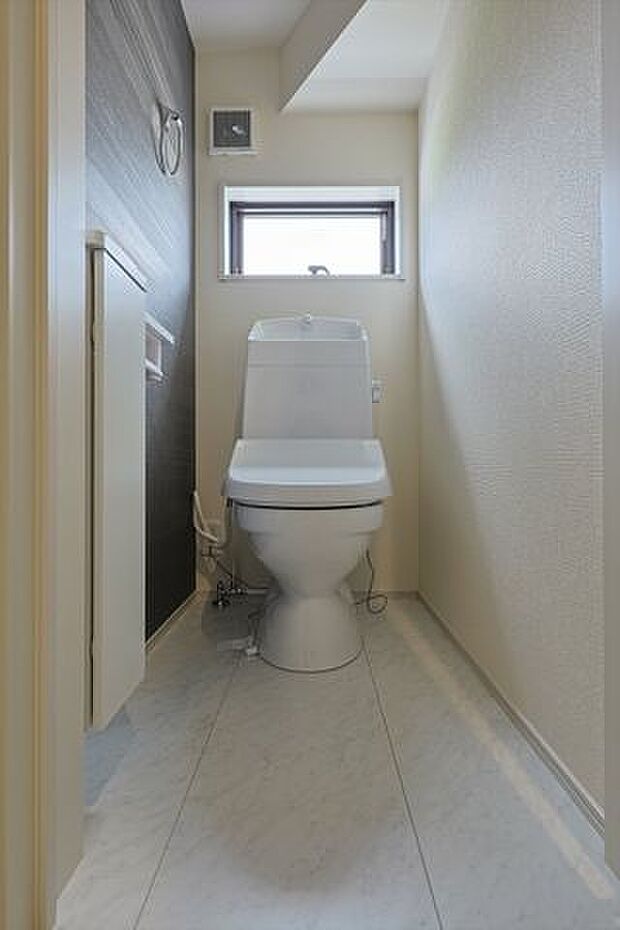 お手入れしやすく使いやすいトイレです