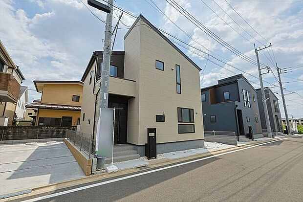 所沢上安松第7期 4号棟の外観