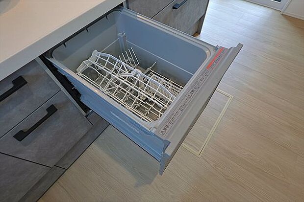 家事負担を軽減する食洗機付き