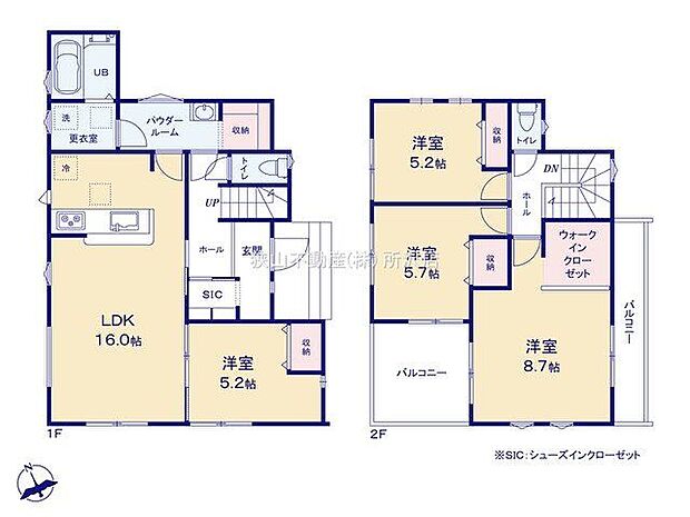 間取図　13号棟