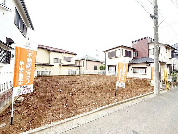 現地土地写真/土地面積34坪♪