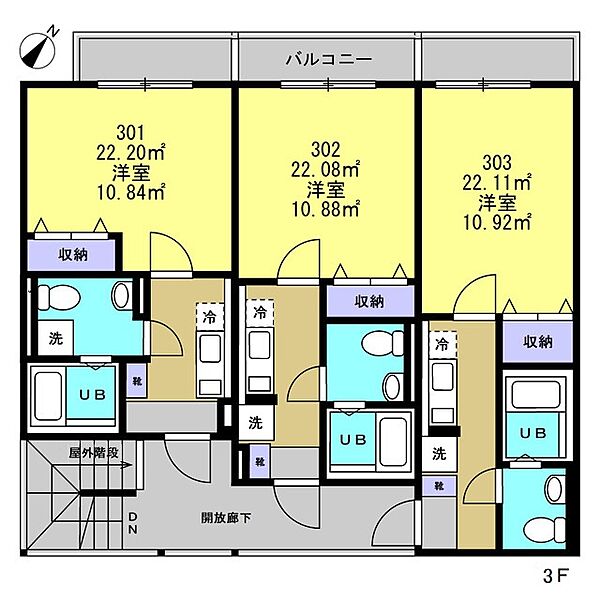 同じ建物の物件間取り写真 - ID:211048892532