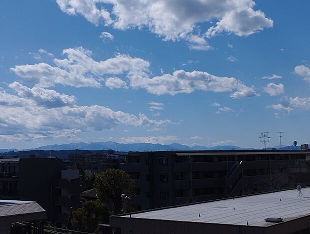 富士山も望めます。眺望良好。
