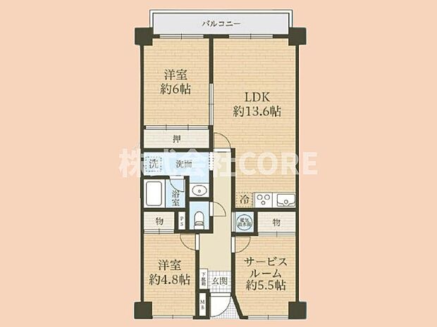 各居室に収納があり住空間すっきり！すぐに内見できます！いつでもお問合せ下さい。