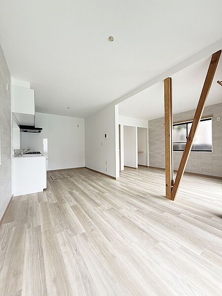現況：空家でいつでもご内覧いただけます／2026年4月リフォーム完了／きれいなお部屋で新生活をスタートできます