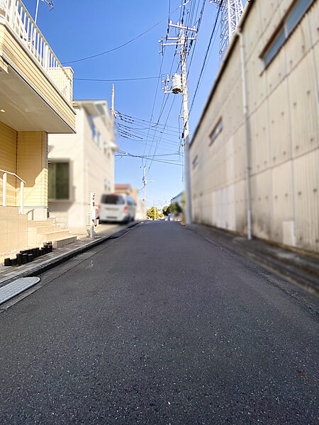 前面道路（2026年1月撮影）