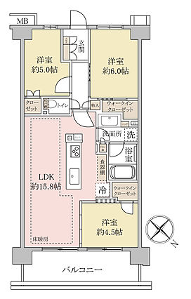 間取収納力のあ...