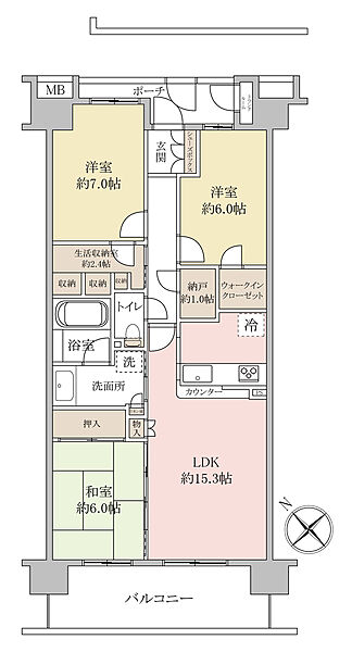 間取り：311002463585