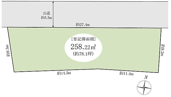 【地型】建築条件なし！お好きなハウスメーカーでご検討ください。