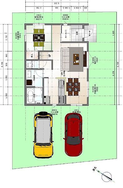 建物参考プラン?北辰工務店（建物本体価格1、760万円税抜）