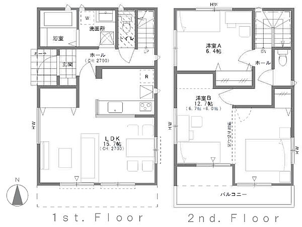 建物参考プラン?モクハウス（建物本体価格1、470万円税抜）