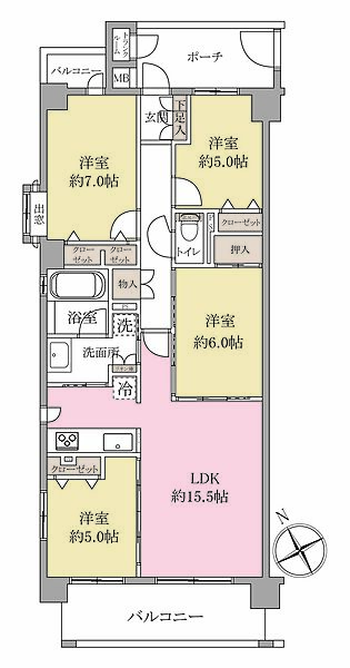 間取り：312001324153