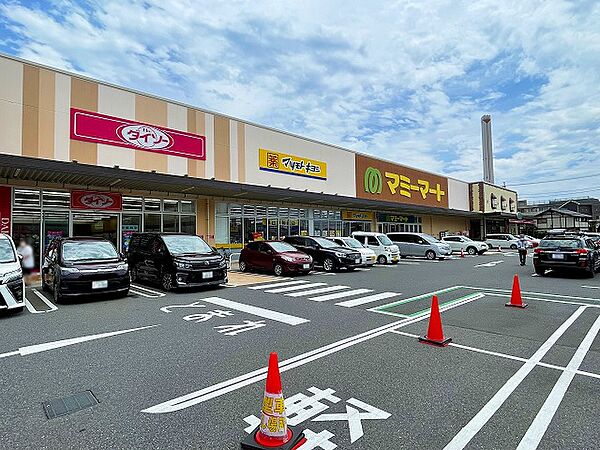 敷地内にパン屋さん、ダイソー、クリーニング屋さん、マツモトキヨシもあります。