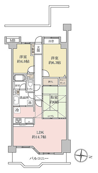 間取り：312001309566