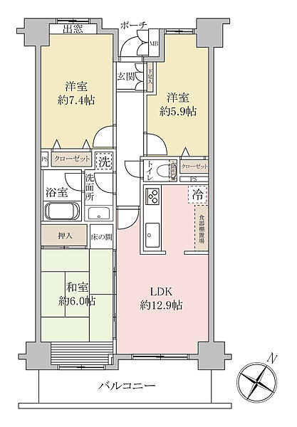 間取り：312001301632