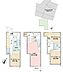 間取り：建物面積100.21ｍ2（約30.31坪）のＬＤＫ+3Ｓの間取り　3階建　陽当り・通風良好