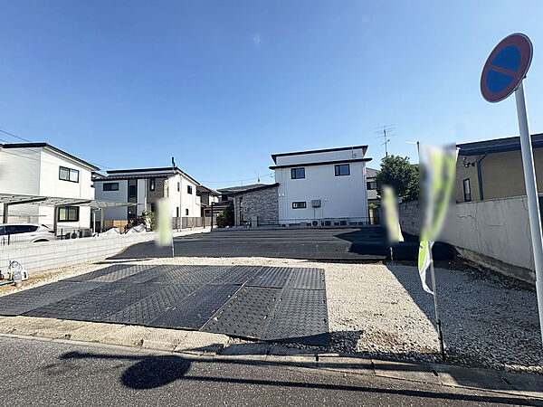 約65.45坪のゆったりとした土地。