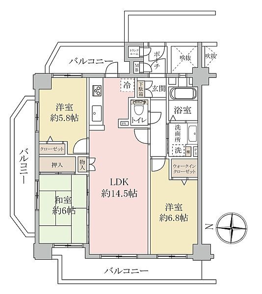 間取り：311002455460