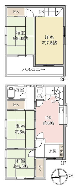 間取り：312001307508