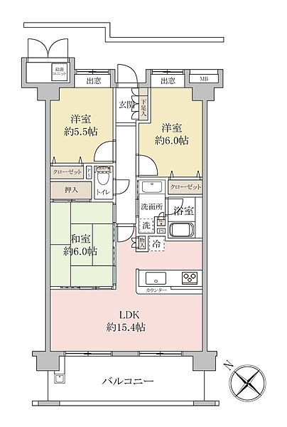 間取り：311002460916