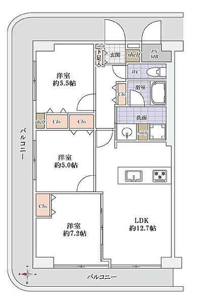 間取り：311002471124