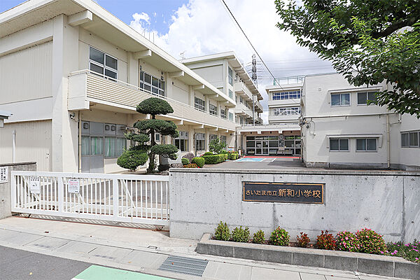 新和小学校　徒歩10分（800ｍ）