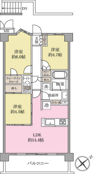 間取り：312001299051