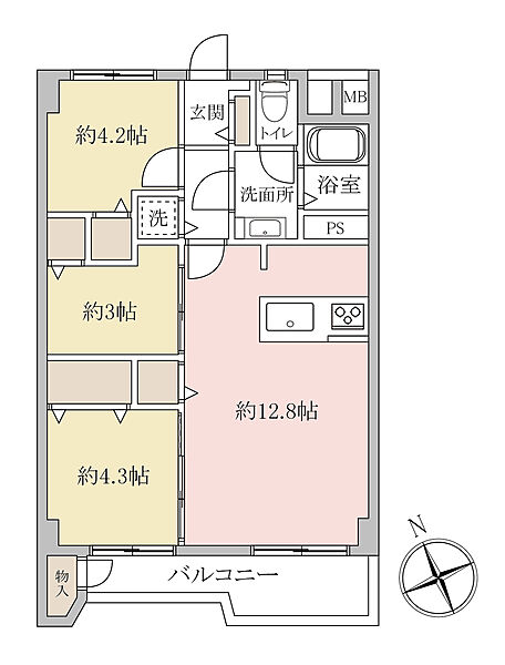 間取り：312001301636