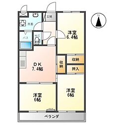 プレジデント岩沼弐番館 3階