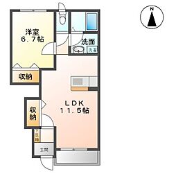 ディアコート美田園II 1階