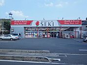 ドラッグストアセキ青柳店まで305ｍ