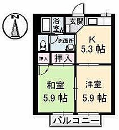 アーバンライフTHEA 2Kの間取図画像