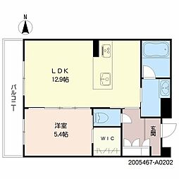 シャーメゾンステージ鳥栖 1LDKの間取図画像