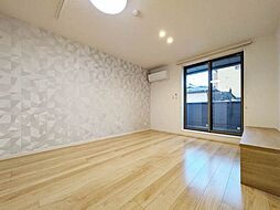 シャーメゾン　リバーサイド A0201 2階1Kのリビング/ダイニング