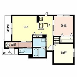 間取図画像 1SLDK
