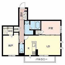 間取図画像 1SLDK
