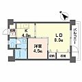 高卯マンション4階5.3万円