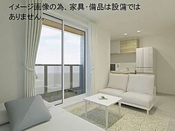 エルドール鉄砲町東 202 2階ワンルームのリビング/ダイニング