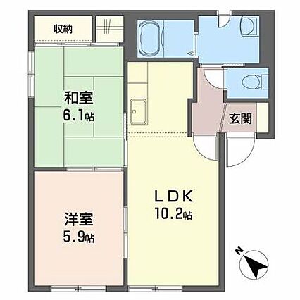 カステーロ才天_間取り_0