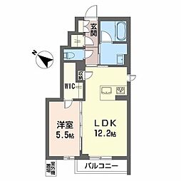シティプラザ代官町　Ｅ 1階1LDKの間取り