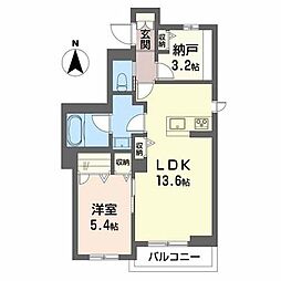 SPiNEL 1SLDKの間取図画像
