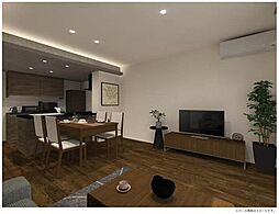 プレミアスゲート 0103 1階2LDKの室内