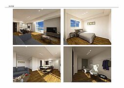 コンフォルタ 0301 3階2LDKの室内