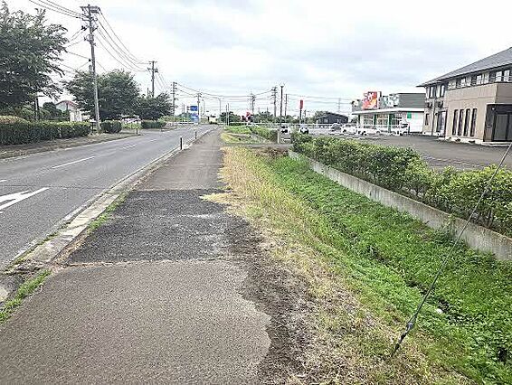 前面道路　撮影...