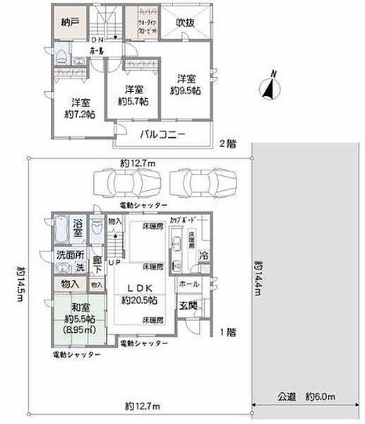 間取り：309000098204